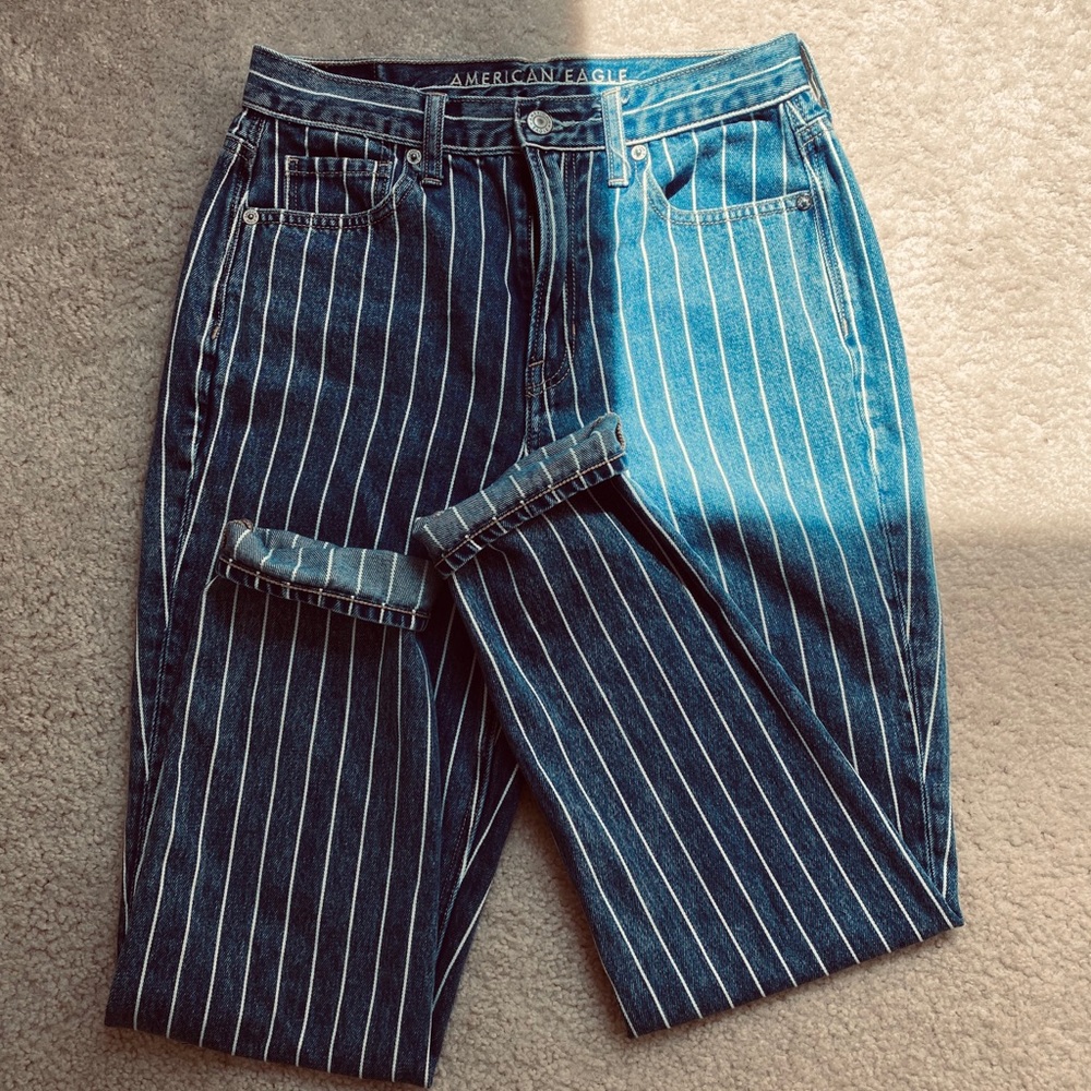 AE striped jeans